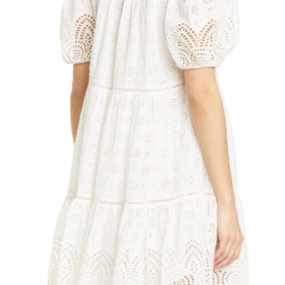 Ulla Johnson Eyelet Dress Size 2 - Picture 7 of 11